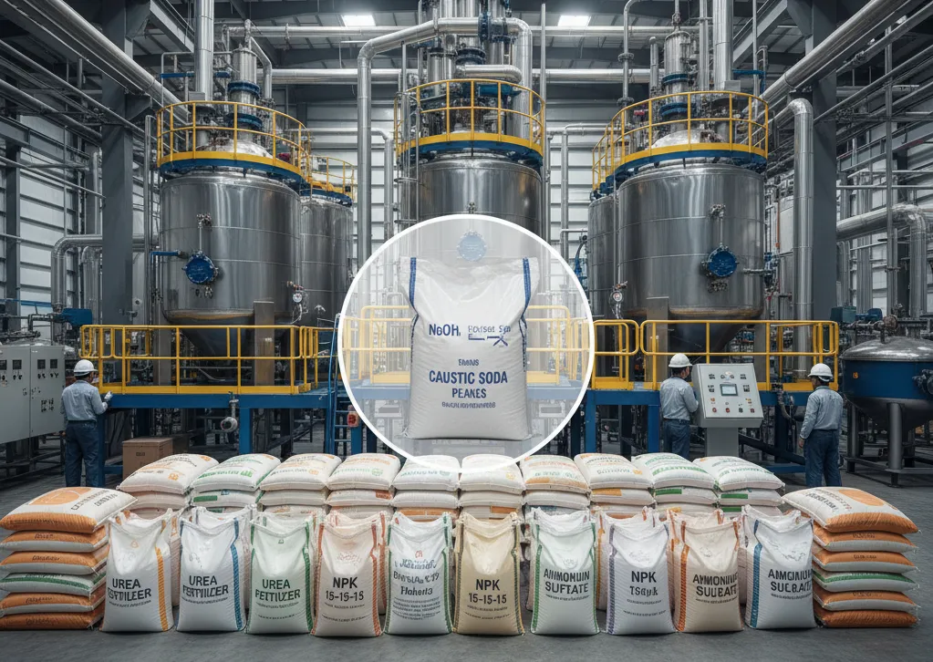 کاربردهای سود پرک در ساخت کود شیمیایی چیست؟